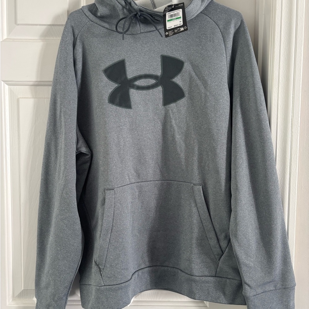 Under Armour Men's Charcoal Hoodie NWT LARGE